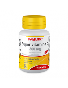 Super Vitamina C 600mg, 30 tb, Walmark