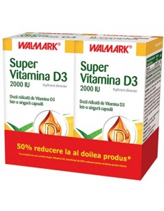 Super vitamina d3 x 60 cps (duo pack)