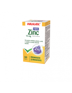 Zinc Forte 15 mg, 30 tablete, Walmark