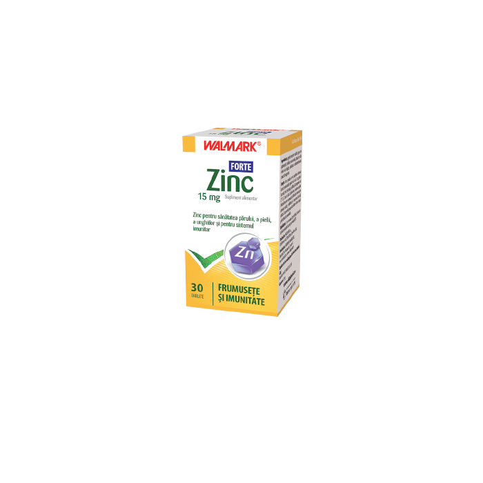 Zinc Forte 15 mg, 30 tb, Walmark