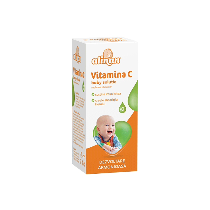 Alinan Vitamina C Baby Solutie x 20ml