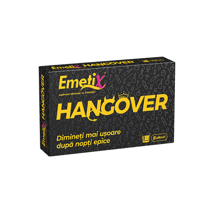 Emetix hangover x 8 pl