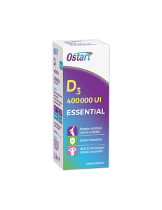 Ostart essential D3 400.000 ui picaturi x 20 ml