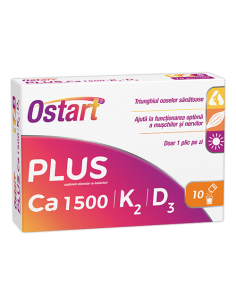 Ostart plus Ca 1500 K2D3 x 10 pl