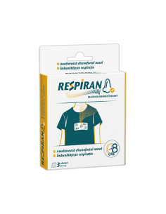 Respiran - plasture decongestionant x 3 buc