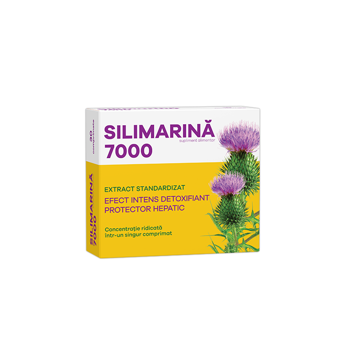 Silimarina 7000, 30 comprimate, Fiterman Pharma