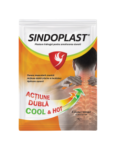 Sindoplast 3 pl x 3 plasturi hidrogel - 21 cadou