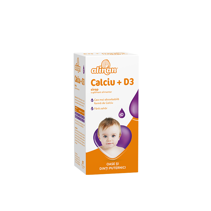 Alinan CalciuD3 Baby Sirop x 150 ml