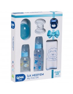 Set cadou albastru pt copii - cod 107, Wee Baby