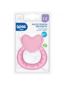 Inel de dentiție cu mâner inimă – cod 912