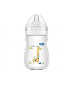 Natural biberon gat larg 250ml - cod 143, Wee Baby