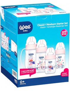 Natural set nou nascut fete - cod 282