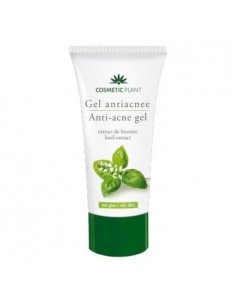 Cosmetic plant gel antiacnee cu busuioc