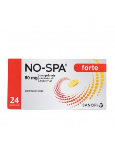 No-Spa Forte 80mg 1bl x 24 cp, Sanofi Romania S.R.L. -...