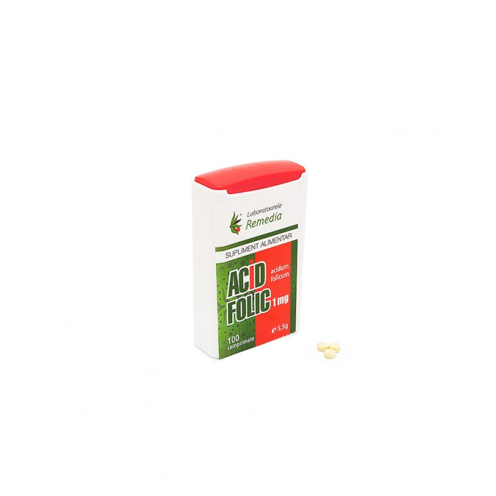 Acid folic 1mg x 100 tb