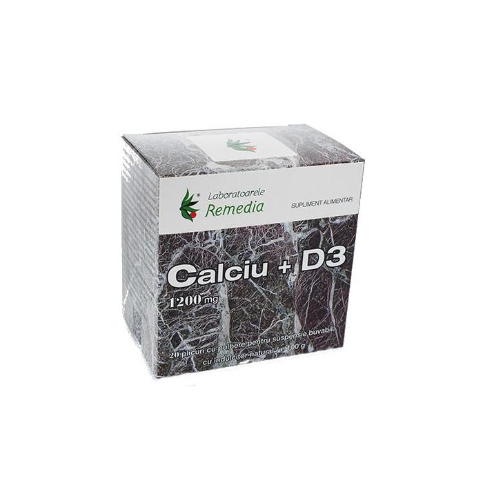 Calciu 1200 mgD3 x 20 pl