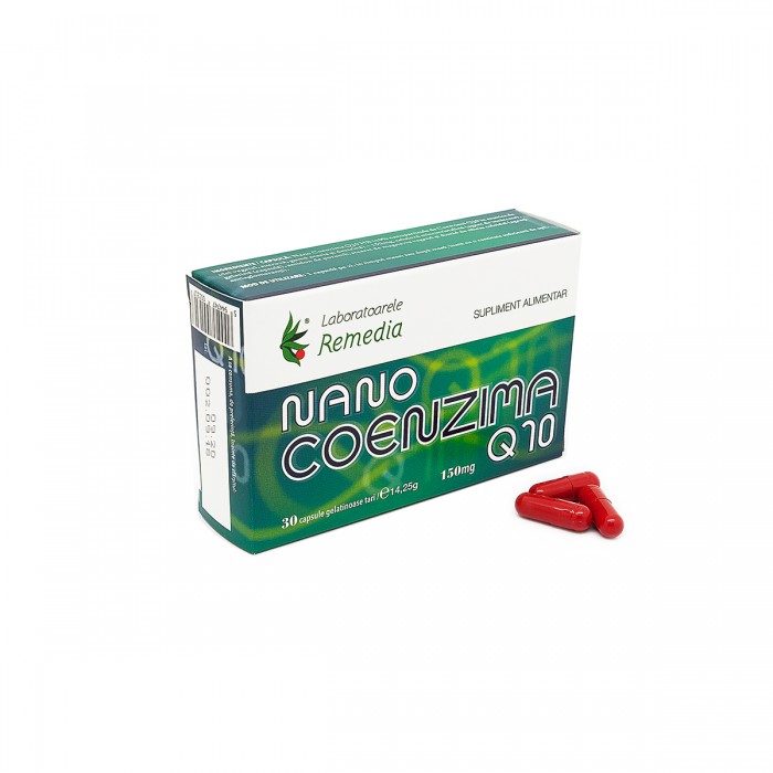 Coenzima q10 nano 150mg 3 bls x 10 cps