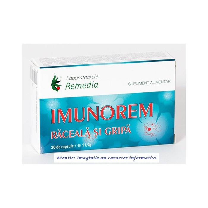Imunorem raceala si gripa 2 bls x 10 cps
