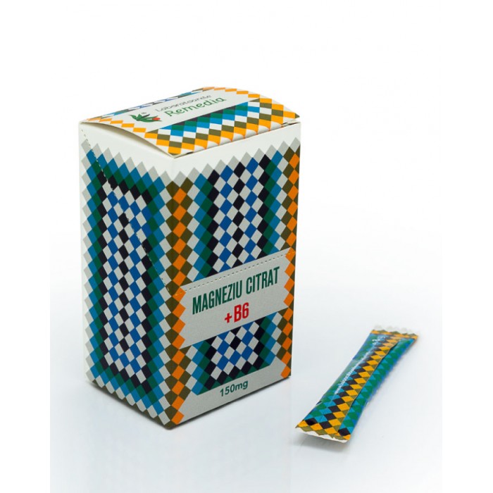 Magneziu citrat 150mg x 25 stick