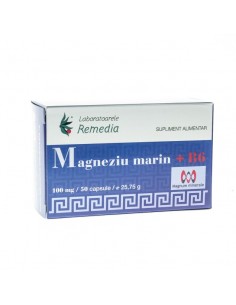 Magneziu marin 100mg b6 5bls x 10 cpr