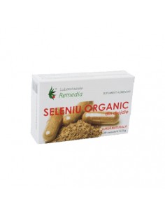 Seleniu organic din drojdie – 30 capsule (Remedia)