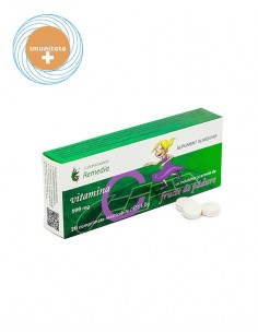 Vitamina C 100mg 2 bls x 10 cpr (fructe de padure)