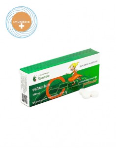 Vitamina C 100mg 2bls x 10 cpr (portocale)