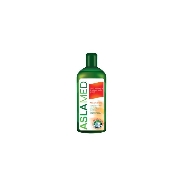 Aslamed apa de gura cu clorhexidina si argila x 250 ml