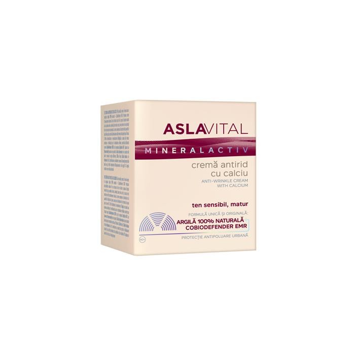 Aslavital crema antirid cu calciu x 50 ml