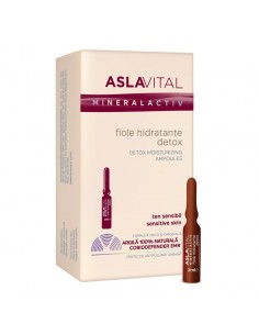 Aslavital fiole hidratante detox 7 fiole, 2 ml, Farmec