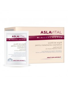 Aslavital Mineralactiv Pudră de argilă pentru tratamente...
