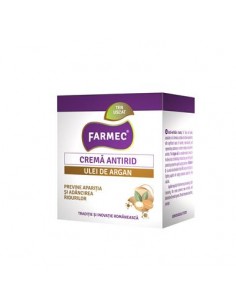 Farmec Cremă Antirid cu Ulei de Argan – 50 ml