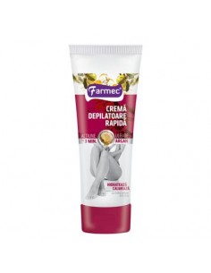 Farmec Cremă Depilatoare Rapidă Ulei de Argan 150 ml