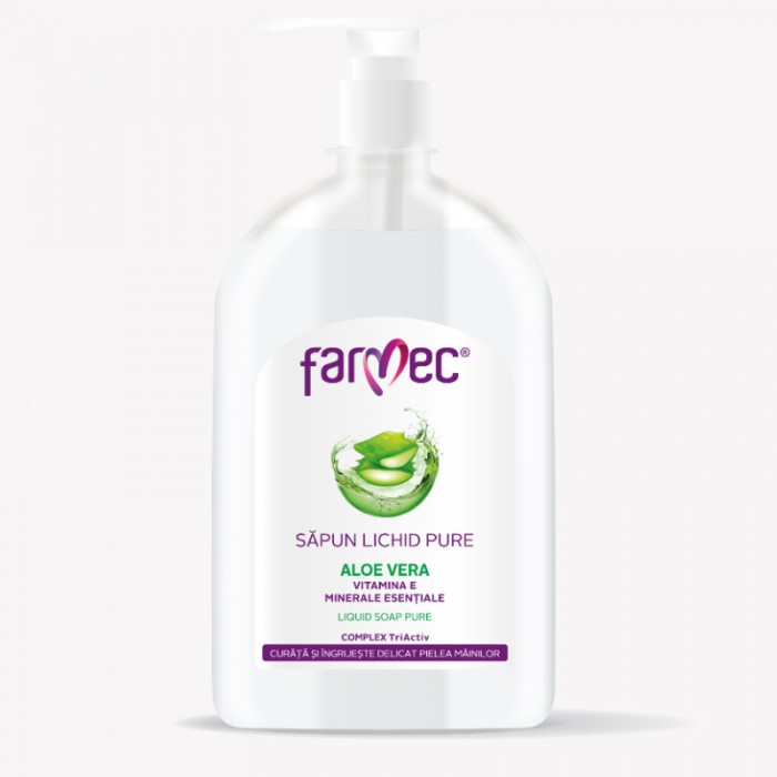 Sapun Lichid Pure, 500 ml, Farmec