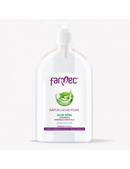 Farmec Săpun lichid Pure Aloe – 500 ml