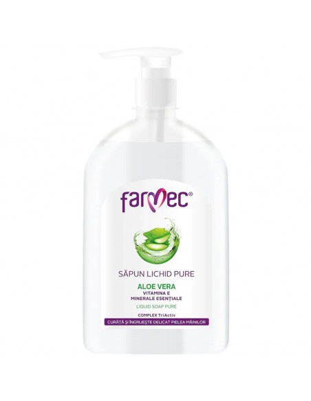 Farmec Săpun lichid Pure Aloe – 500 ml