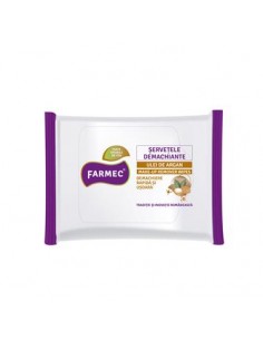 Servetele demachiante argan x 20 buc