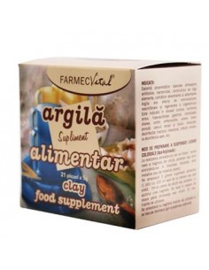 Argila supliment alimentar 21 plicuri x5 g