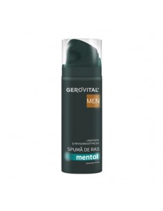 Spumă de ras Gerovital Men cu mentol 200 ml