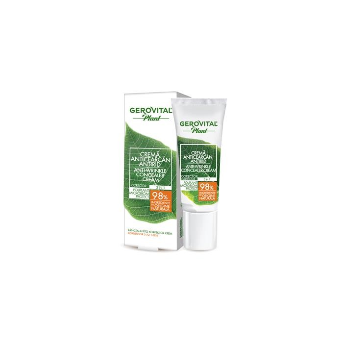 Gerovital plant crema anticearcan antirid, 15 ml, Farmec