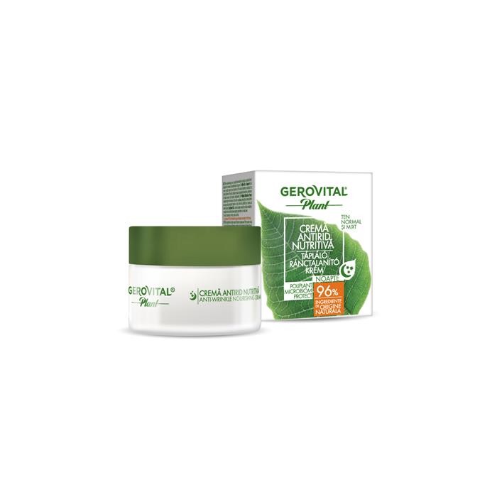 Gerovital plant crema antirid nutritiva, 50 ml, Farmec