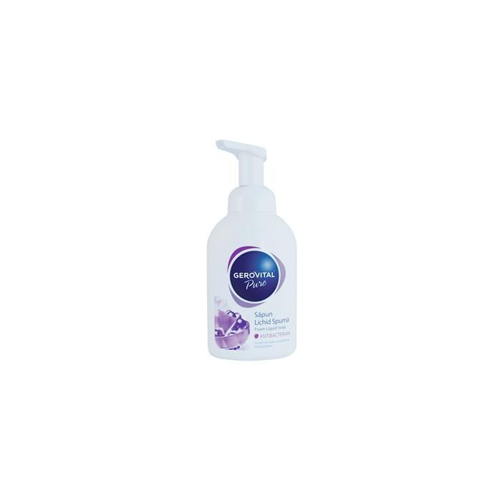 Gerovital sapun lichid spuma antibacterian x 300 ml