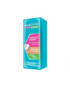 Cremă CC matifiantă Stop Acnee, 30 ml — Gerovital