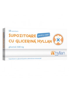 Supozitoare cu glicerina pentru copii x 12 buc