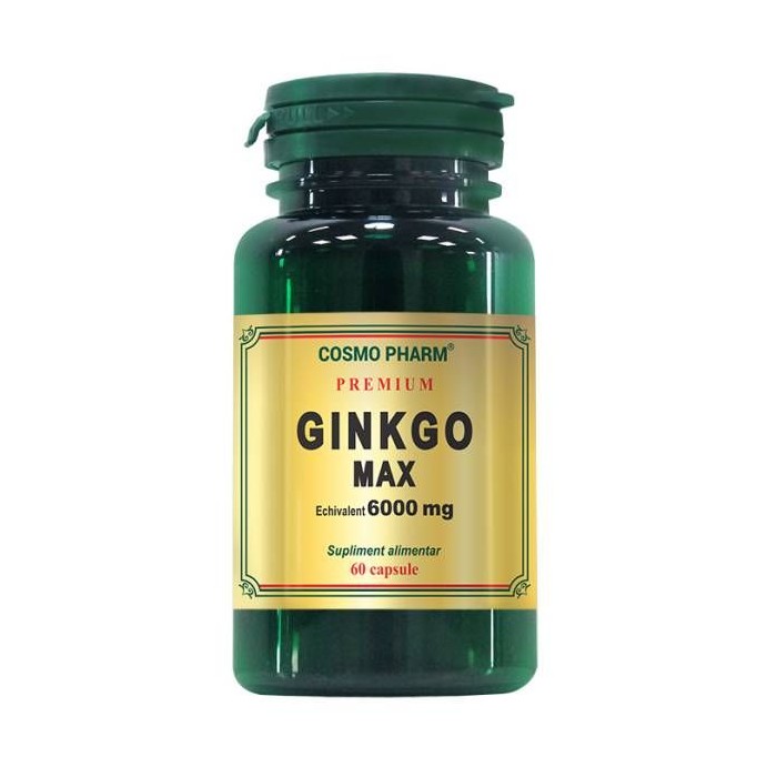 Ginkgo max extract 120mg premium x 60 cps