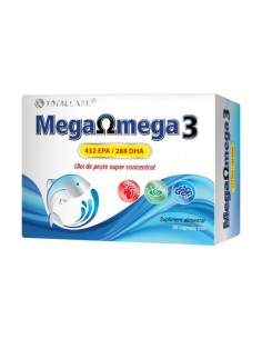 Mega omega 432EPA 288DHA premium x 30 cps