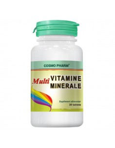 Multivitamine Si Multiminerale, 30Tb, Cosmo Pharm