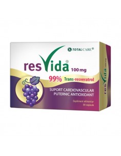 Resvida resveratrol 100mg x 30 cps