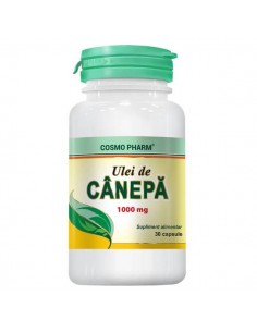 Ulei de canepa 1000mg x 30 cps