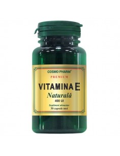 Vitamina E naturala 400 ui premium x 30 cps